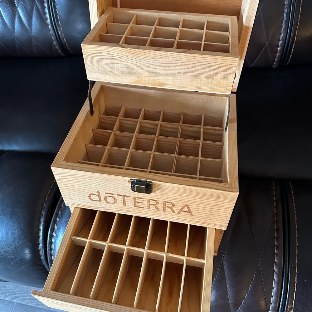 Doterra Wooden Essential Oil Box